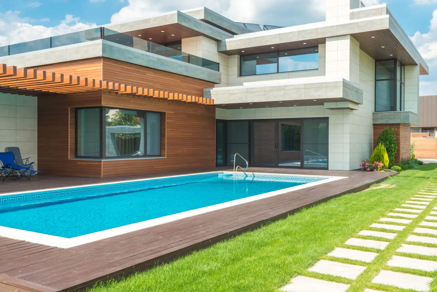 Swimming pool built in Mount Pleasant, NSW